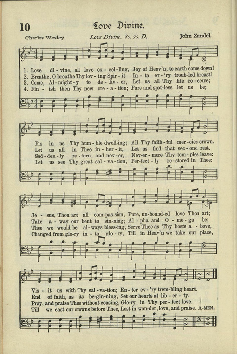 The American Hymnal: for English speaking people everywhere page 9