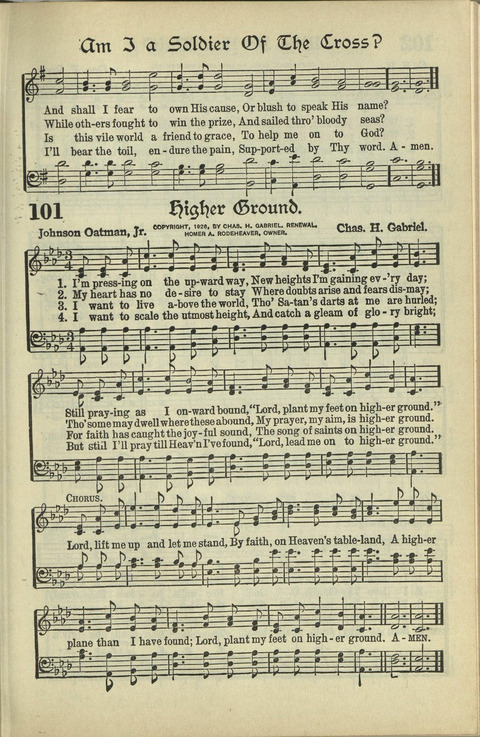 The American Hymnal: for English speaking people everywhere page 92