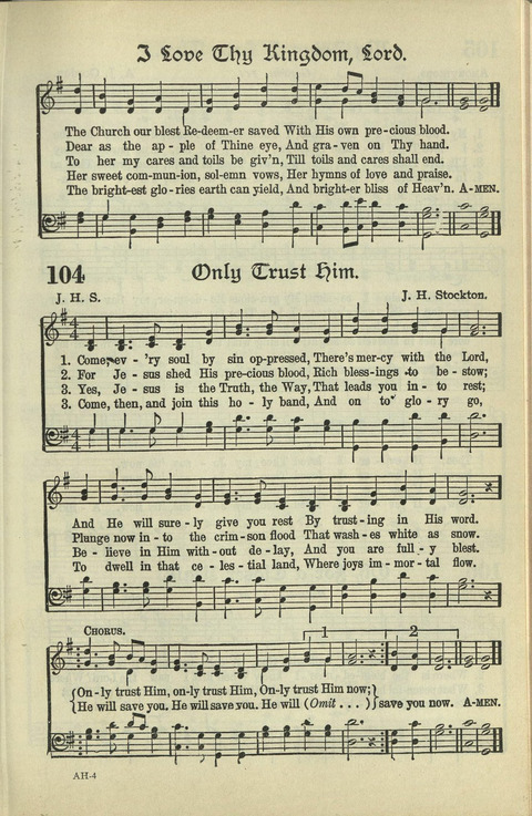 The American Hymnal: for English speaking people everywhere page 94