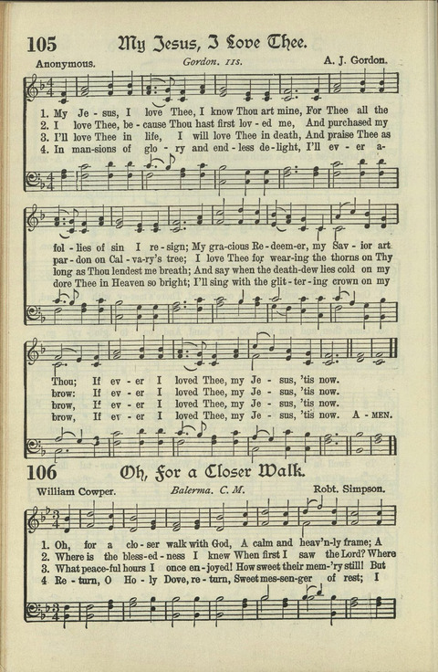 The American Hymnal: for English speaking people everywhere page 95