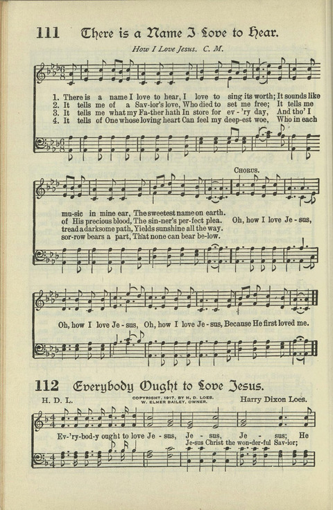 The American Hymnal: for English speaking people everywhere page 99