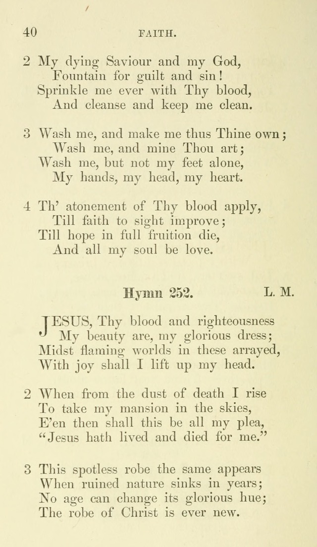 Additional Hymns set forth by the House of Bishops at the request of the House of Clerical and Lay Deputies, in General Convention, October 1865; to be used in the congregations of the Protestant Ep.. page 40