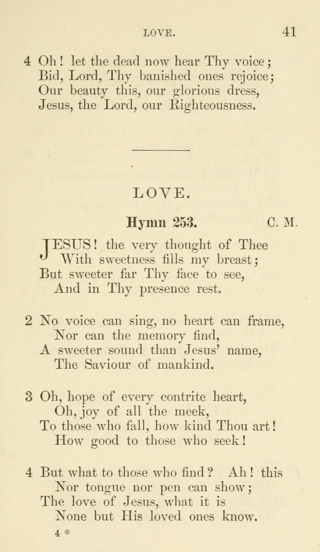 Additional Hymns set forth by the House of Bishops at the request of the House of Clerical and Lay Deputies, in General Convention, October 1865; to be used in the congregations of the Protestant Ep.. page 41