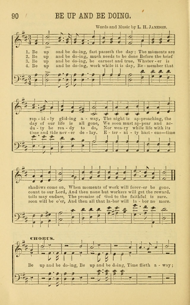 Apostolic Hymns and Songs: a collection of hymns and songs, both new and old, for the church, protracted meetings, and the Sunday school page 90