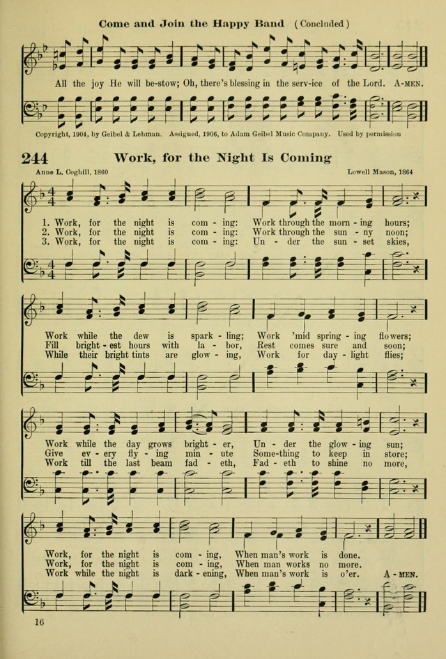 Alleluia: a hymnal for use in schools, in the home, in young people