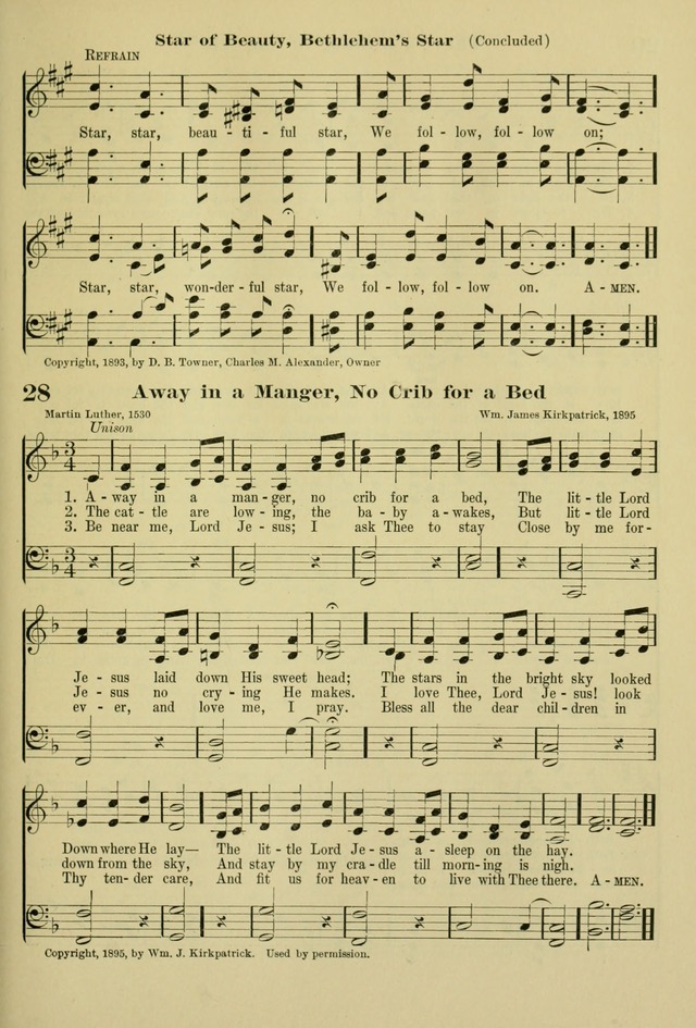 Alleluia: a hymnal for use in schools, in the home, in young people