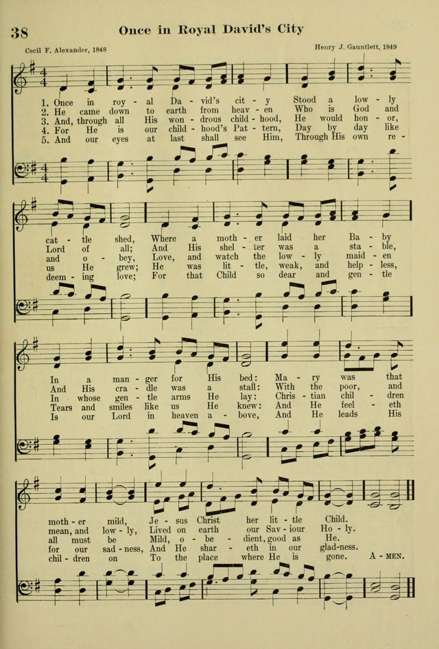 Alleluia: a hymnal for use in schools, in the home, in young people