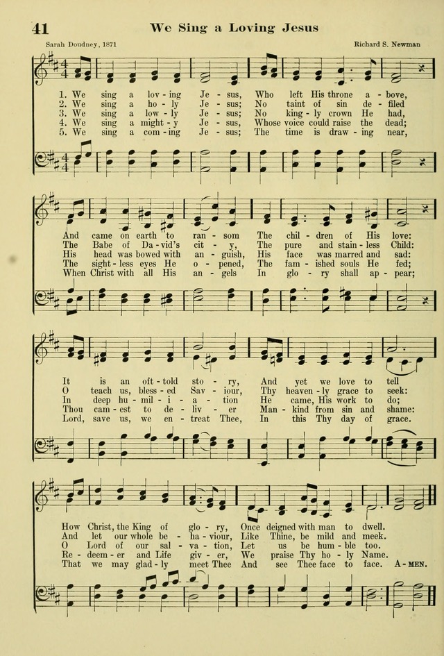 Alleluia: a hymnal for use in schools, in the home, in young people