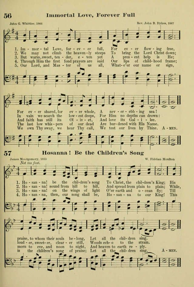 Alleluia: a hymnal for use in schools, in the home, in young people