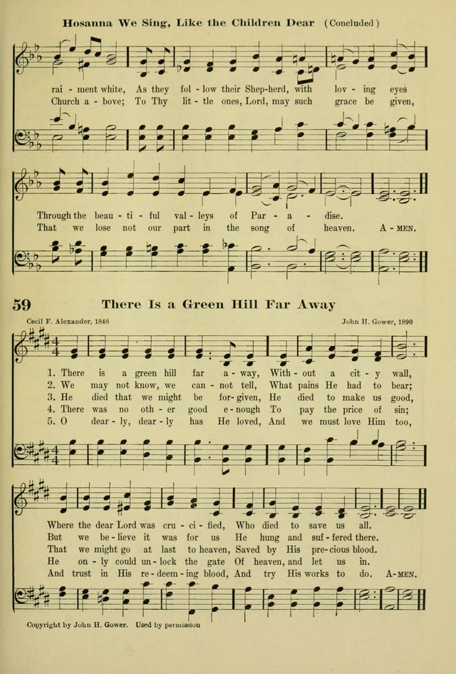 Alleluia: a hymnal for use in schools, in the home, in young people