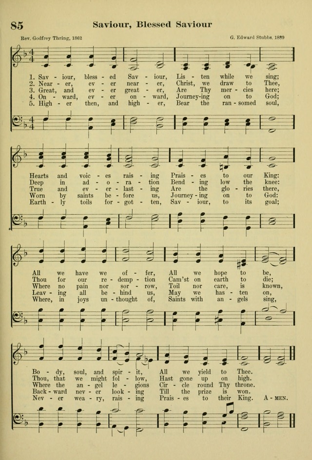 Alleluia: a hymnal for use in schools, in the home, in young people