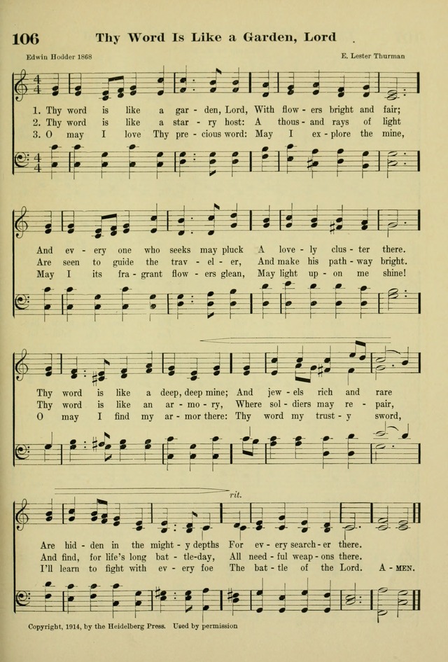 Alleluia: a hymnal for use in schools, in the home, in young people