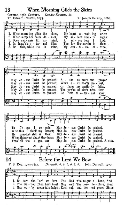 American Junior Church School Hymnal page 10