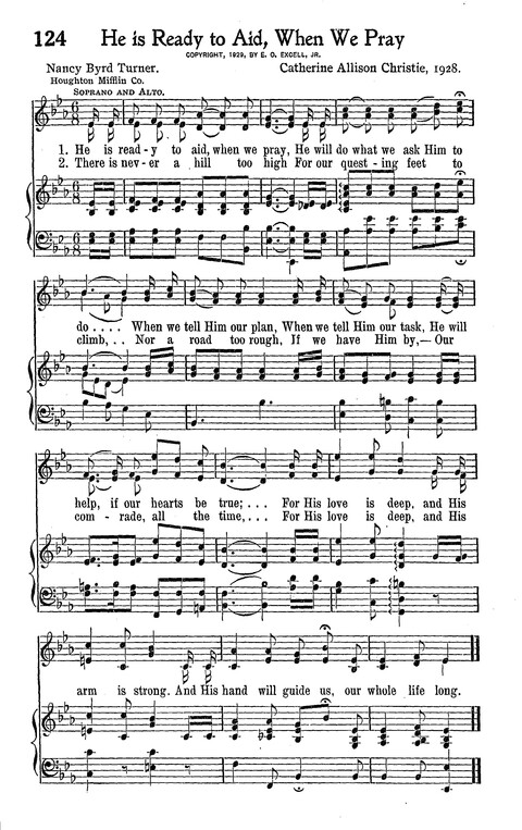 American Junior Church School Hymnal page 107