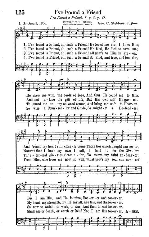 American Junior Church School Hymnal page 108