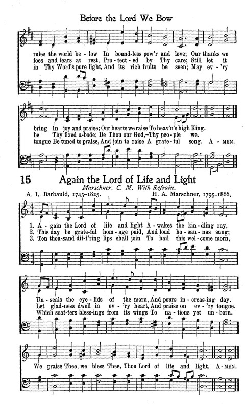 American Junior Church School Hymnal page 11