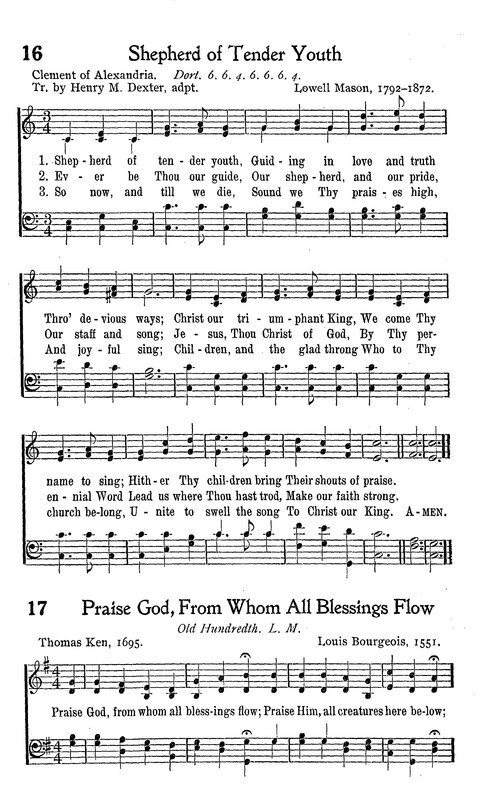 American Junior Church School Hymnal page 12