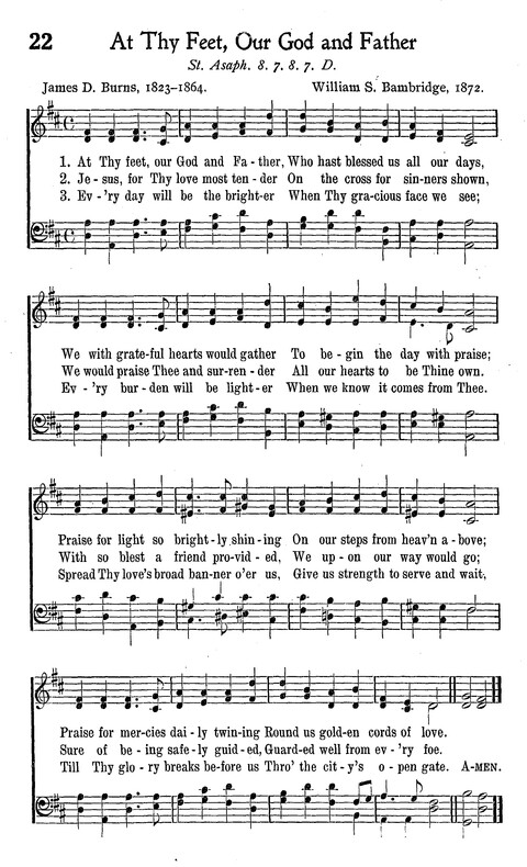 American Junior Church School Hymnal page 16