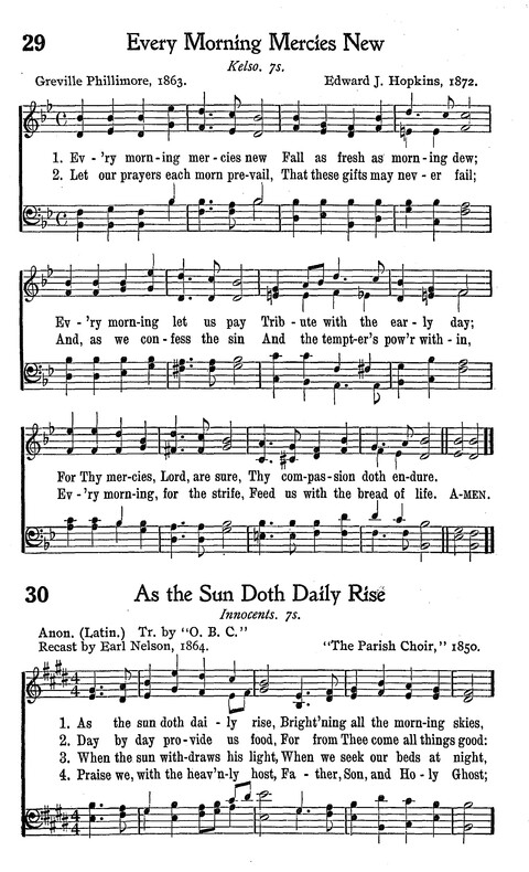 American Junior Church School Hymnal page 22