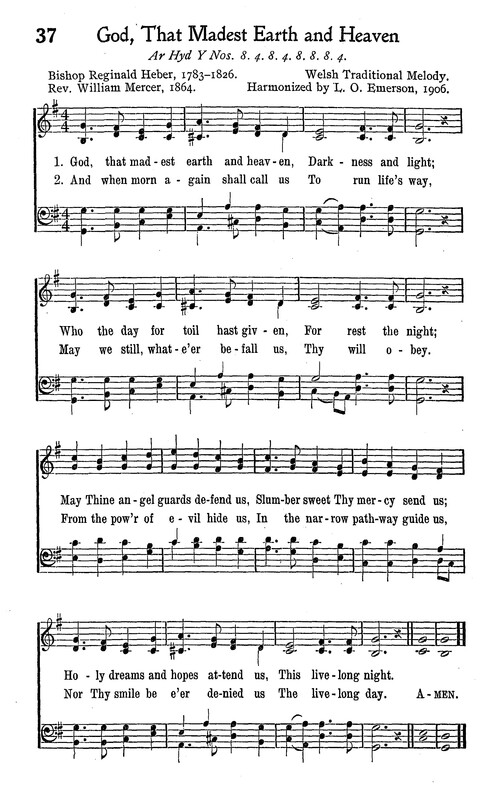 American Junior Church School Hymnal page 28