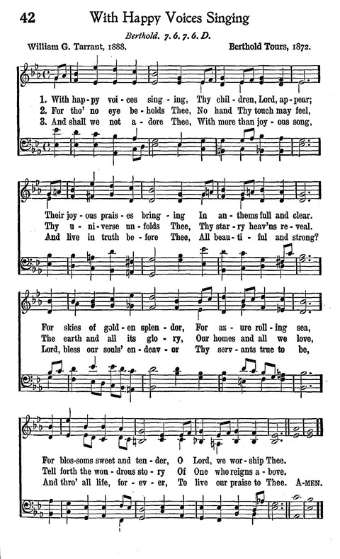 American Junior Church School Hymnal page 31