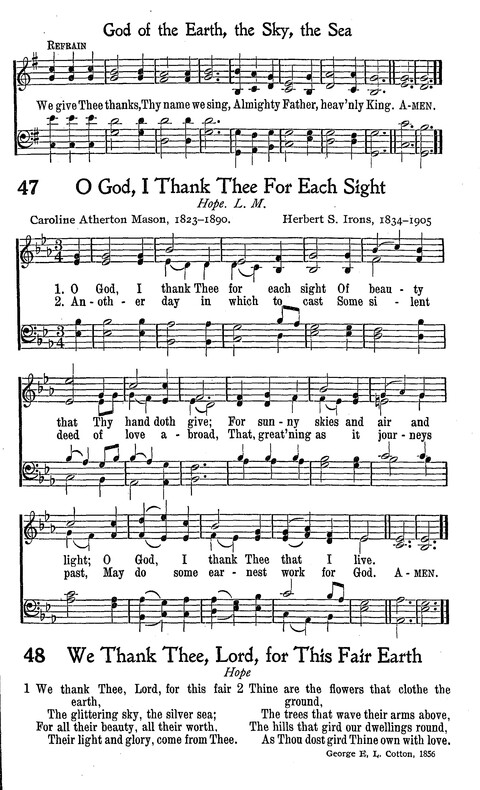 American Junior Church School Hymnal page 35