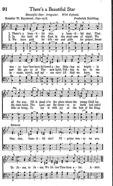 American Junior Church School Hymnal page 74