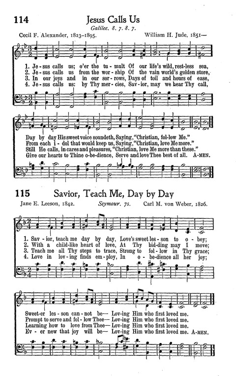 American Junior Church School Hymnal page 99