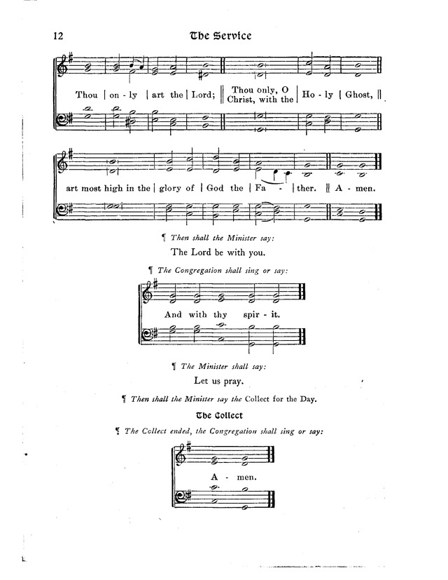 American Lutheran Hymnal page 12