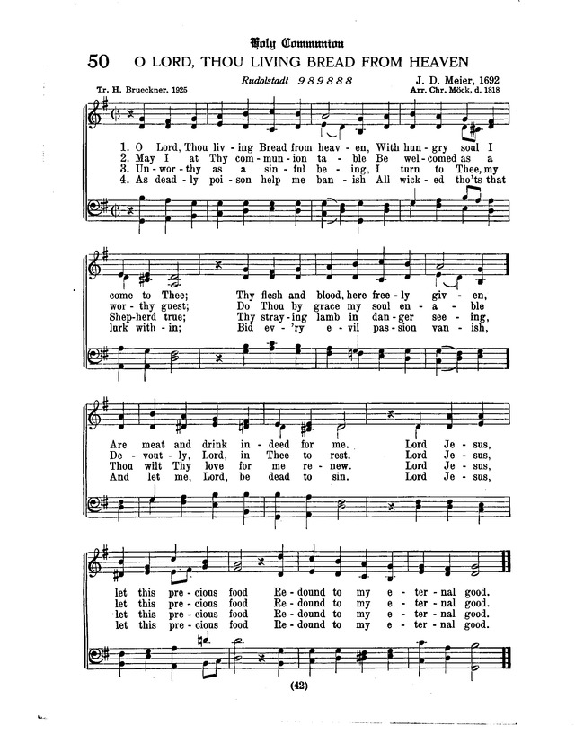 American Lutheran Hymnal page 250