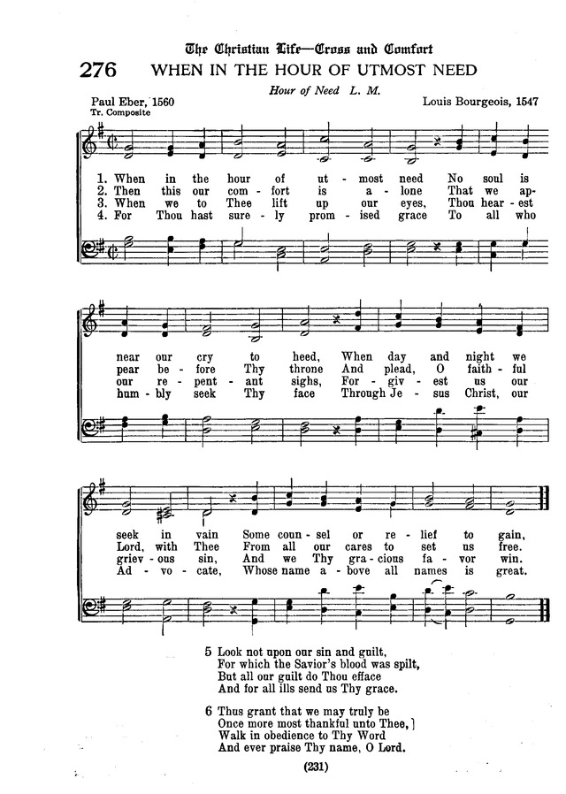 American Lutheran Hymnal page 439