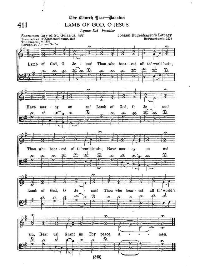 American Lutheran Hymnal page 557