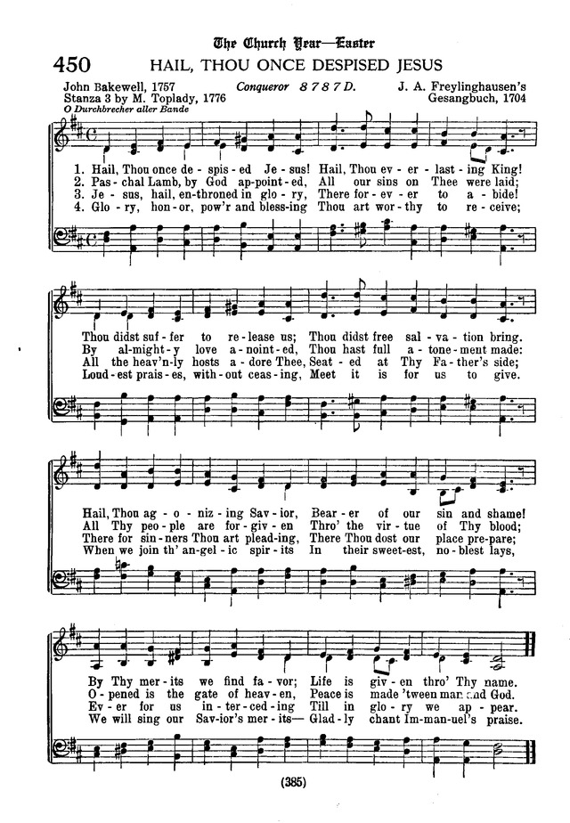 American Lutheran Hymnal page 593