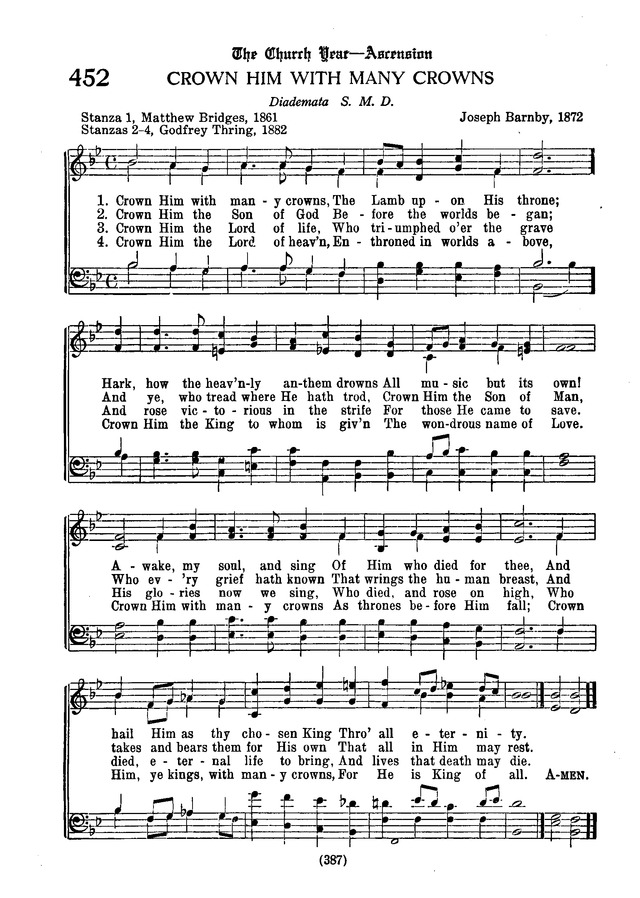 American Lutheran Hymnal page 595