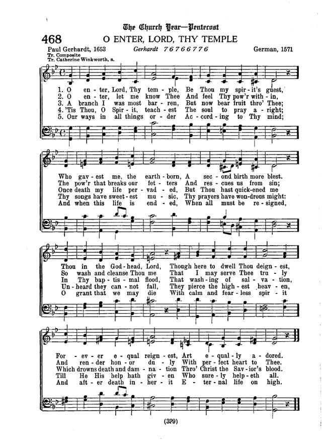 American Lutheran Hymnal page 607