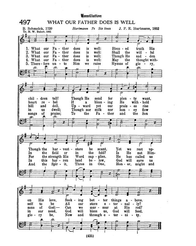 American Lutheran Hymnal page 633