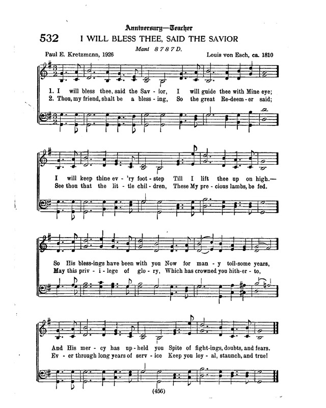 American Lutheran Hymnal page 664