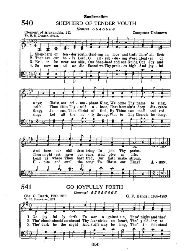 American Lutheran Hymnal page 672