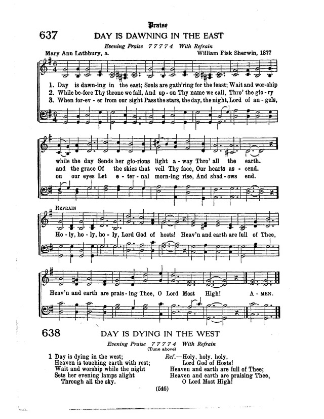 American Lutheran Hymnal page 754