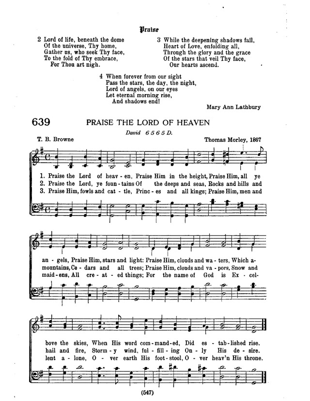 American Lutheran Hymnal page 755