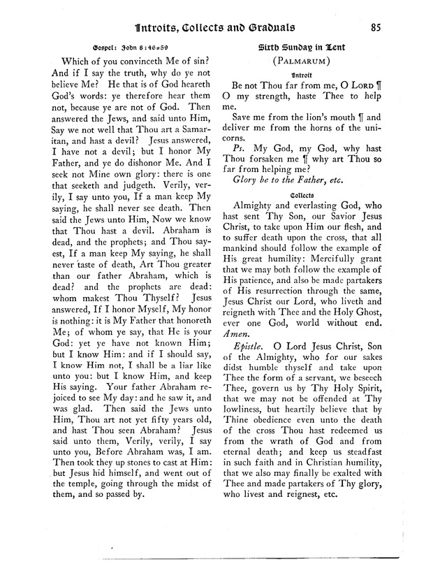 American Lutheran Hymnal page 85