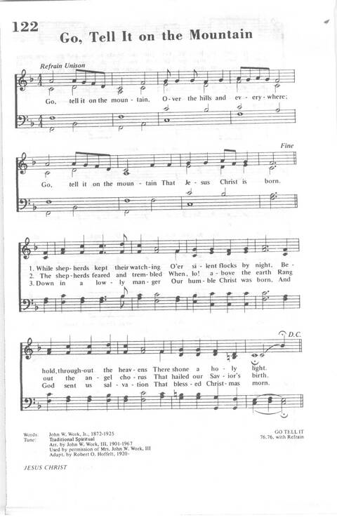 African Methodist Episcopal Church Hymnal page 128