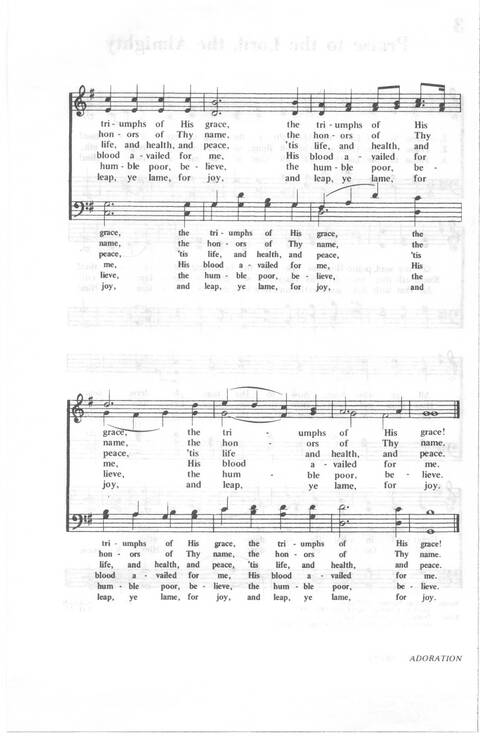 African Methodist Episcopal Church Hymnal page 3