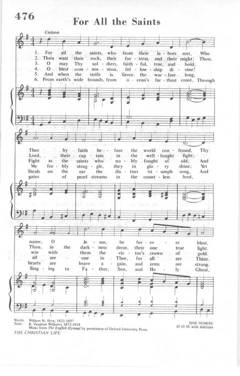 African Methodist Episcopal Church Hymnal page 527