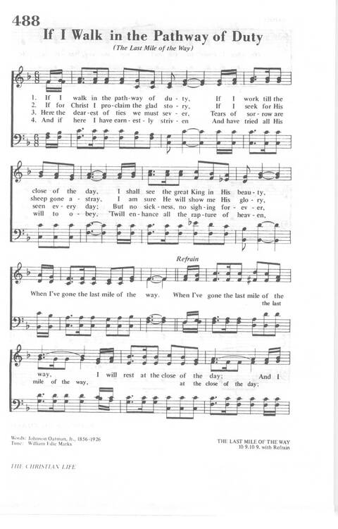 African Methodist Episcopal Church Hymnal page 541