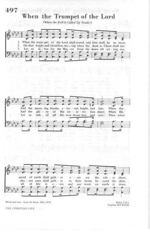 African Methodist Episcopal Church Hymnal page 551