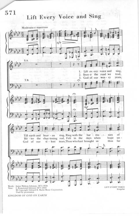 African Methodist Episcopal Church Hymnal page 631