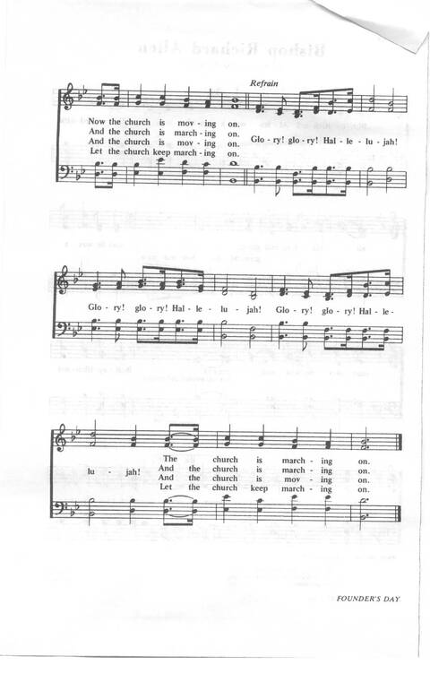 African Methodist Episcopal Church Hymnal page 650