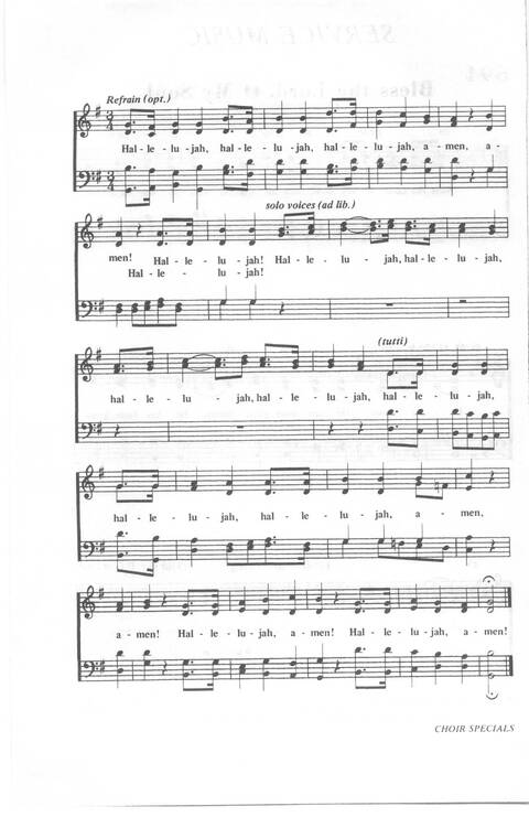 African Methodist Episcopal Church Hymnal page 666