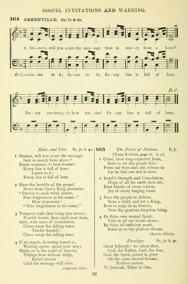 African Methodist Episcopal hymn and tune book: adapted to the doctrine and usages of the church. page 107